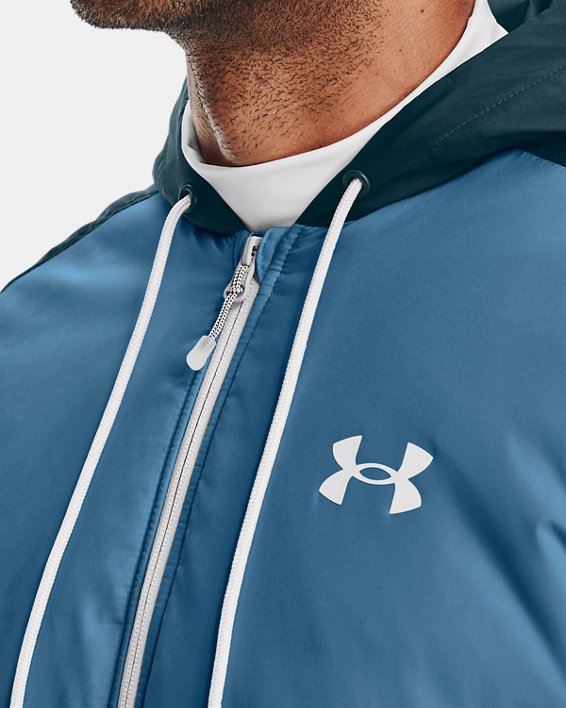 เสื้อแจ็คเก็ต UA Sportstyle Insulate สำหรับผู้ชาย, Blue, pdpMainDesktop image number 3